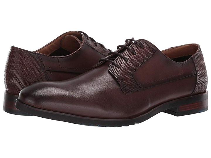 Steve Madden Lansing (chocolate) Men's Lace Up Cap Toe Shoes