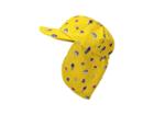 San Diego Hat Company Kids All Over Print Cap W/ Neck Cover (little Kids) (yellow) Caps