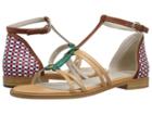 Jil Sander Navy Jn28002 (apricot/shine Goat Tamp) Women's Sandals
