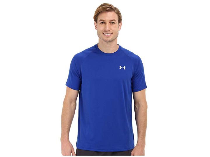Under Armour Techtm S/s Tee (royal/white) Men's T Shirt