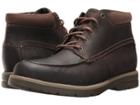 Clarks Vossen Mid (dark Brown Leather) Men's Shoes