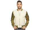Alpha Industries L-2b Dragonfly Blood Chit Jacket (vintage White/jungle Green) Men's Coat