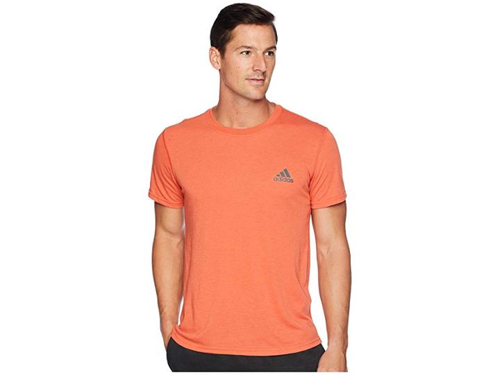 Adidas Ultimate Crew Short Sleeve Tee (raw Amber) Men's T Shirt