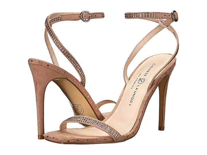 Chinese Laundry Jam (dark Nude Microsuede) Women's Wedge Shoes