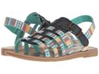 Toms Kids Huarache Sandals (little Kid/big Kid) (multi Blanet Stripe) Girls Shoes