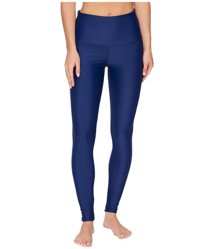 Onzie High Rise Leggings (navy Spandex) Women's Casual Pants