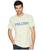 Volcom Bold Short Sleeve Heather Tee (mist Green) Men's T Shirt