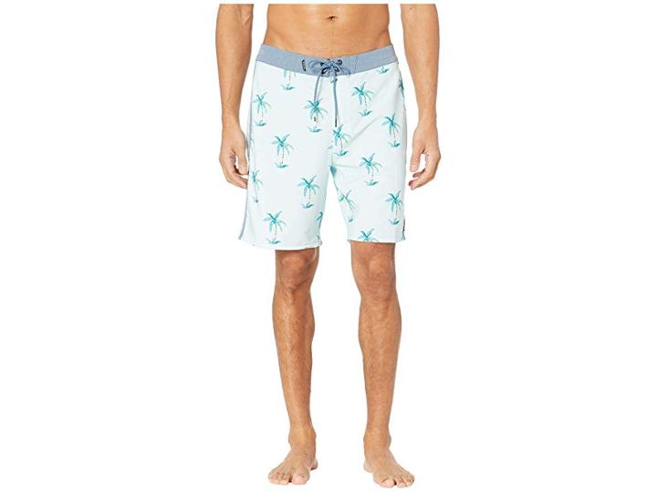 Rip Curl Mirage Palm Point Boardshorts (light Blue) Men's Swimwear