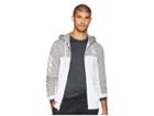 Adidas Pick Up Full Zip Shooter (light Solid Grey/white) Men's Clothing
