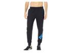 Puma Big Logo Pants (cotton Black/strong Blue) Men's Casual Pants
