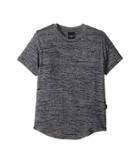 Superism Landon Short Sleeve Tee (toddler/little Kids/big Kids) (charcoal) Boy's T Shirt