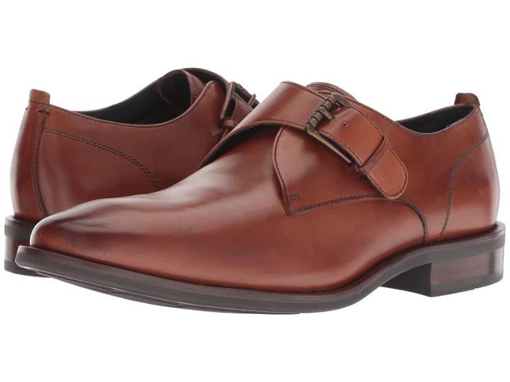 Cole Haan Watson Dress Single Monk (british Tan) Men's Shoes