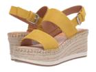 Dolce Vita Magic (yellow Suede) Women's Shoes