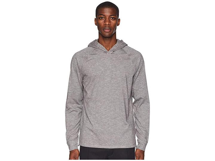 Vince Pullover Hoodie (black/white) Men's Sweatshirt