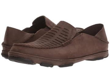 Olukai Moloa Kohana Ii (dark Wood/dark Wood) Men's Shoes