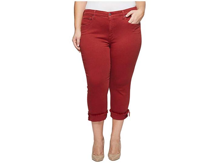 Lucky Brand Plus Size Emma Crop Jeans In La Cara (la Cara) Women's Jeans