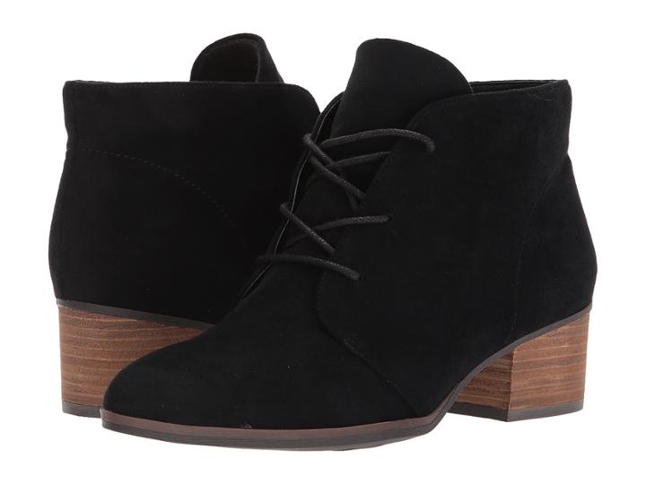 Dr. Scholl's Turning (black Microfiber) Women's Shoes