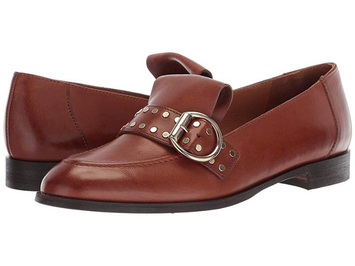 Paul Green Tarin Flat (cognac Leather) Women's Flat Shoes