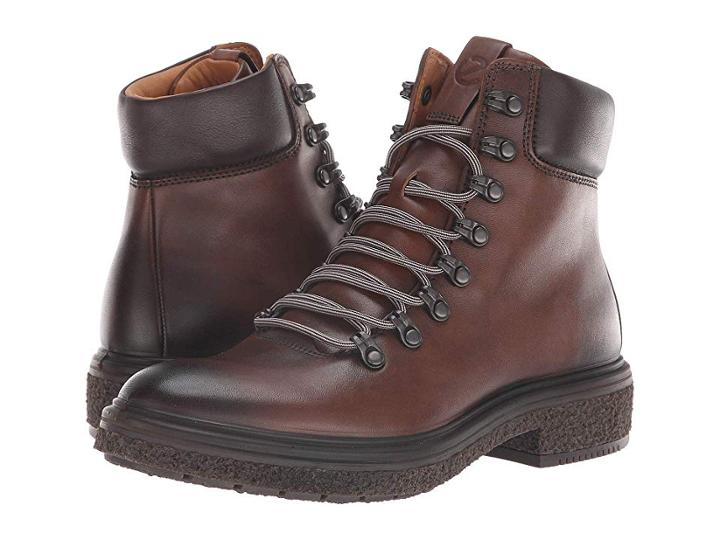 Ecco Crepetray Boot (mink Full Grain Leather) Women's Lace-up Boots