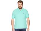 Nautica Big & Tall Big Tall Short Sleeve Solid Deck Shirt (mint Sprig) Men's Clothing