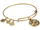Alex And Ani Scorpio Charm Bangle (rafaelian Gold Finish) Bracelet