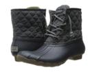 Sperry Saltwater Quilted Nylon (navy/graphite) Women's Lace-up Boots