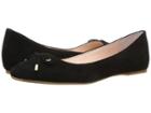 Steven Staple (black Suede) Women's Flat Shoes