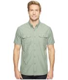 Kuhl Airspeedtm Short Sleeve Top (agave Green) Men's Short Sleeve Button Up