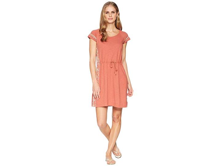 Woolrich Eco Rich Bell Canyon Dress Ii (baked Clay) Women's Dress