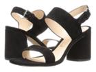 Marc Jacobs Emilie Strap Sandal (black Suede) Women's Sandals