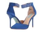 Blue By Betsey Johnson Kali (blue Satin) High Heels