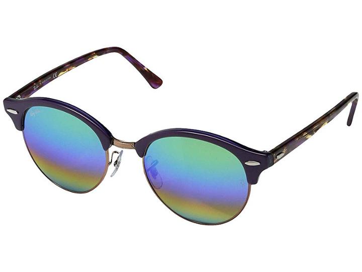 Ray-ban 0rb4246 (top Violet/transparent Violet) Fashion Sunglasses