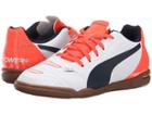 Puma Kids Evopower 4.2 It Jr (little Kid/big Kid) (white/total Eclipse/lava Blast) Kids Shoes