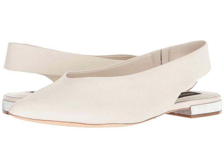 Donna Karan Paige Sling Back (off-white) Women's Dress Sandals