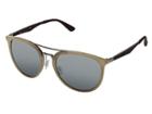 Ray-ban Rb4285 55mm (light Brown/grey Gradient Mirror) Fashion Sunglasses