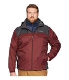 Columbia Big Tall Glennaker Laketm Jacket (elderberry/shark) Men's Coat