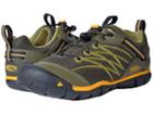 Keen Kids Chandler Cnx (little Kid/big Kid) (dark Olive/citrus) Boys Shoes