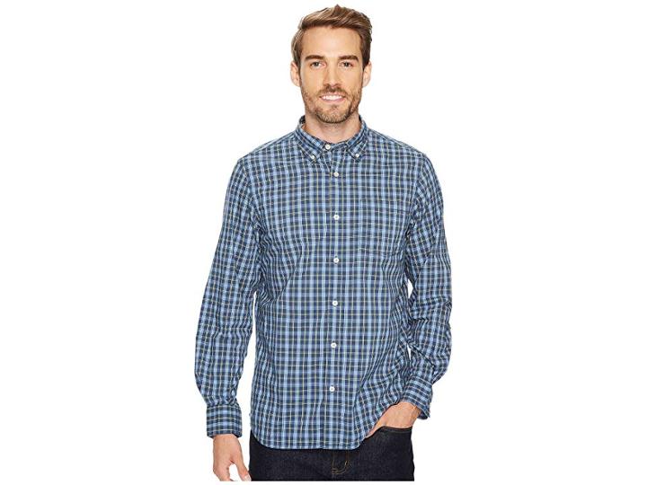 Mountain Khakis Tailgate Tattersal Shirt (twilight) Men's Clothing