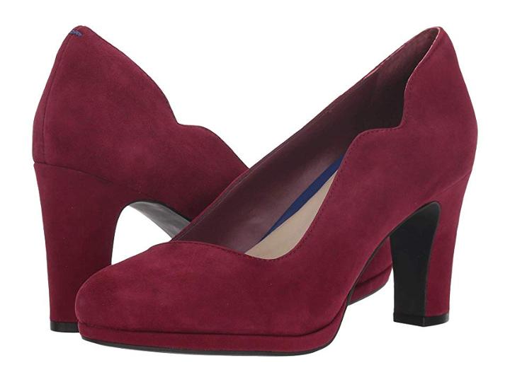 Tahari Pamela Heel (scarlet) Women's Shoes