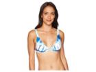 Lucky Brand Costa Azul Banded Halter Top (indigo) Women's Swimwear