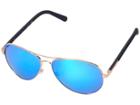 Guess Gu6834 (shiny Rose Gold/blue Mirror) Fashion Sunglasses