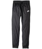 Nike Kids Sportswear Windrunner Pant (little Kids/big Kids) (black/black/white) Boy's Casual Pants