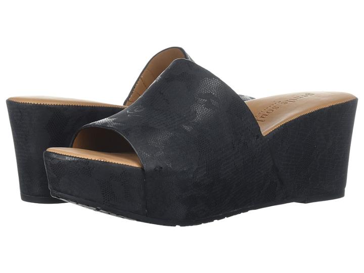 Gentle Souls By Kenneth Cole Forella (printed Black Leather) Women's  Shoes