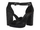 Michael Michael Kors Erika Ankle Strap (black) Women's  Shoes