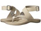 Columbia Caprizee Leather Sandal (stone/oxford) Women's Sandals