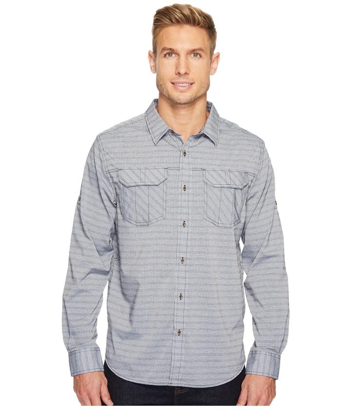 Prana Citadel (black) Men's Short Sleeve Button Up