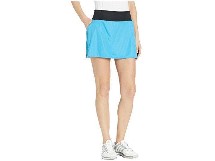 Adidas Club Skirt (shock Cyan) Women's Skirt