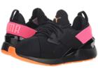 Puma Kids Muse Chase Jr (big Kid) (puma Black/knockout Pink) Girls Shoes