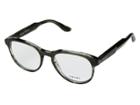 Prada 0pr 18sv (striped Grey Green) Fashion Sunglasses