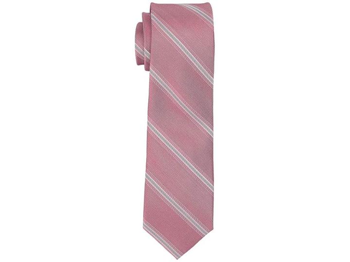 Calvin Klein Creme Stripe (coral) Ties